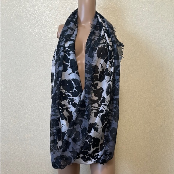 Target Accessories - Target Black and Gray Floral Scarf
